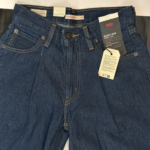 PREMIUM LEVIS BAGGY DAD WIDE LEG - Picture 2 of 8